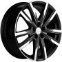 Легковой диск Khomen Wheels KHW1905 7,5x19 5x108 ET47 60,1 Black-FP