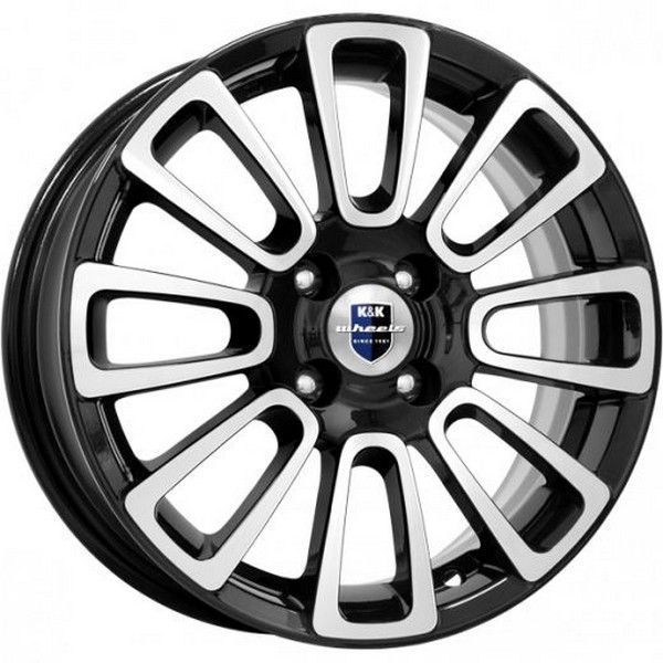 КиК Неман 6x15 4x100 ET45 56,6 Алмаз черный
